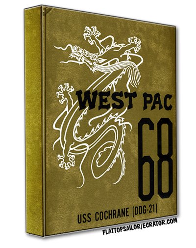 1968 USS Cochrane (DDG-21) WEST-PAC Cruise Book on CD