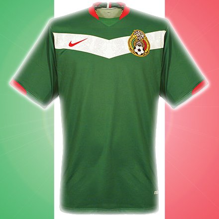 Mexico's home jersey