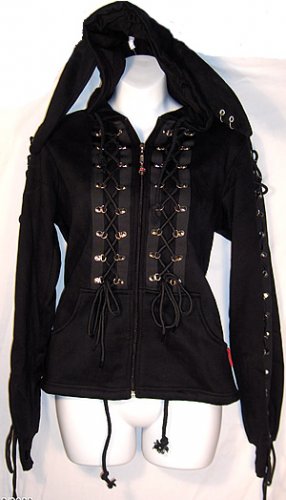 Black rabbit hoddie