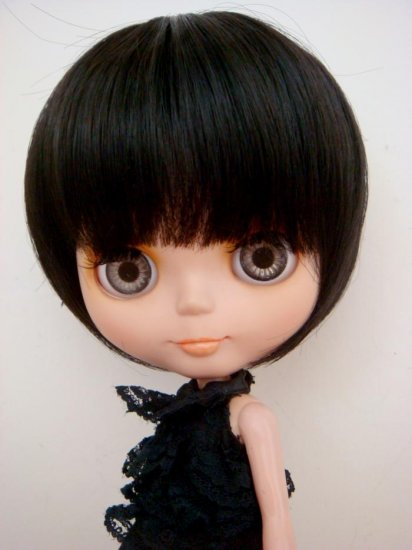 Black Bob Wig (A01T-Purple)