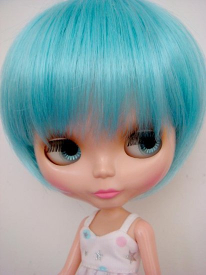 Mint Blue Bob Wig (A01T-Blue)