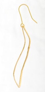 Designer pair Earring 18k plated gold-new