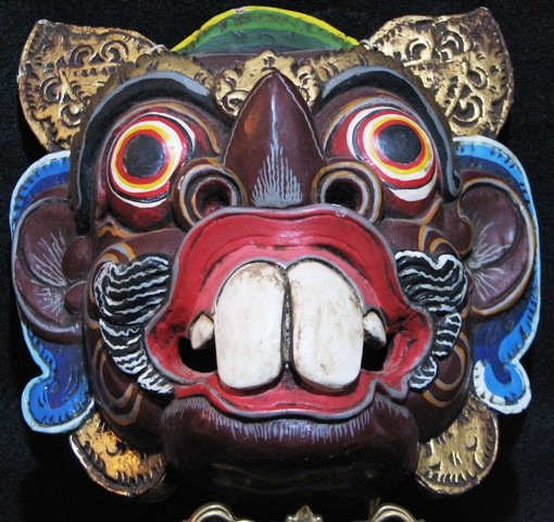 Balinese/Javanese Demon Mask