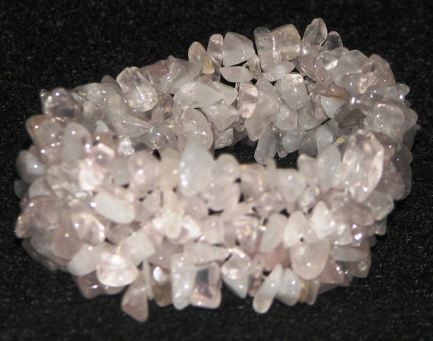 Stretch Crystal Chip Gemstone Bracelet