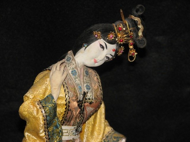 Vintage Japanese Geisha Doll