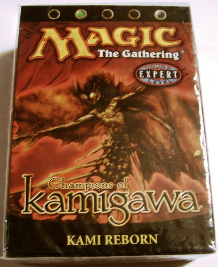 Magic the Gathering Kami Reborn Champions of Kamigawa MTG green black Theme Deck