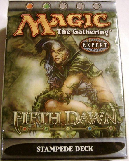 Magic the Gathering Fifth Dawn Stampede MTG red green Theme Deck
