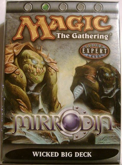 Magic The Gathering Mirrodin Wicked Big MTG green Theme Deck