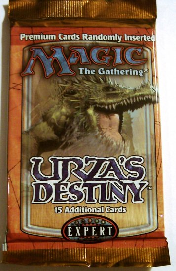 Magic The Gathering Urza's Destiny booster pack MTG