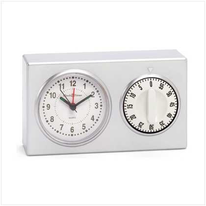 Mom's Kitchen Clock with Timer