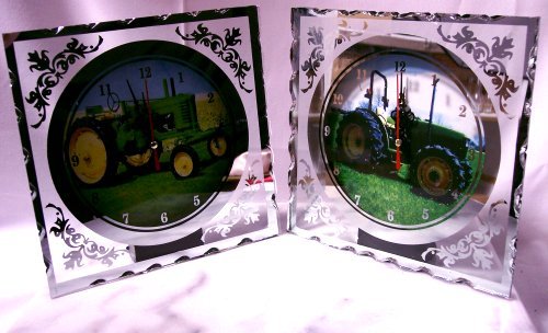 Clock Glass Fibre Optic Tractor SET/2