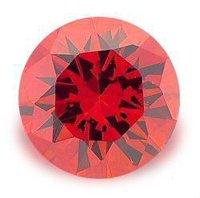 1.0CT FLAWLESS ROUND CUT RUBY SIMULATED DIAMOND