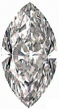 1.00CT FLAWLESS MARQUISE CUT SIMULATED DIAMOND