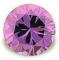 3.00CT ROUND CUT AMETHST SIMULATED DIAMOND