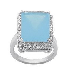 4.00ct EMRALD CUT SIMULATED DIAMOND ENGAGEMENT WEDDING RING