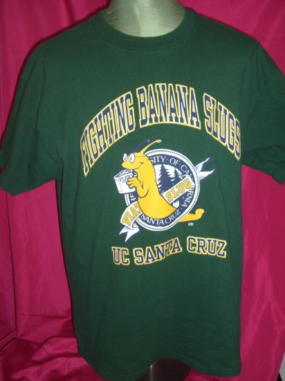 t shirt uc santa cruz banana slugs