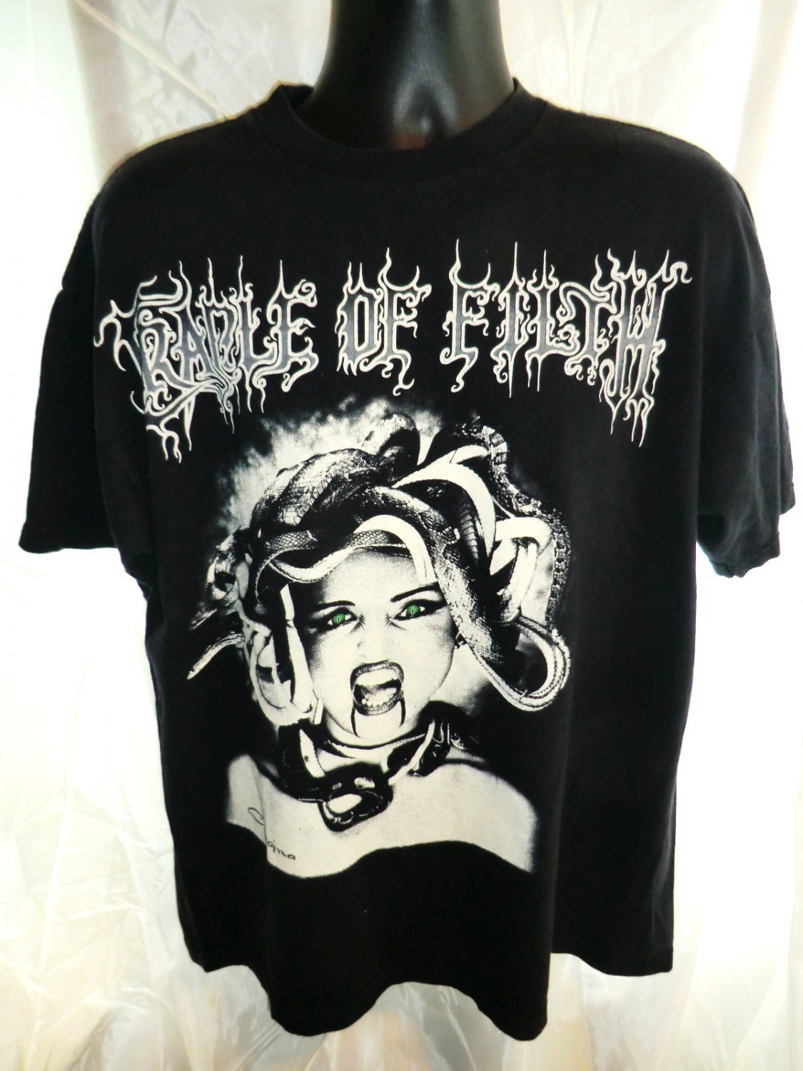 cradle of filth black goddess shirt