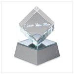 I LOVE YOU MOM LIGHTED CUBE