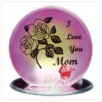 I LOVE MOM PLAQUE