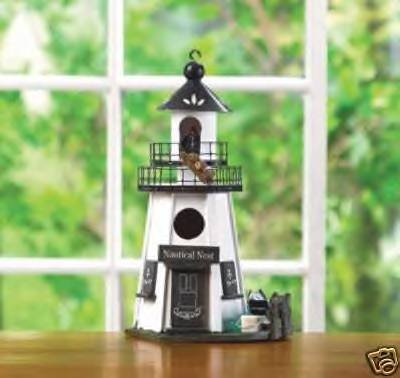 Lighthouse Birdhouse - a lovely nautical nest!!
