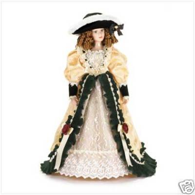 Lady of the Manor Porcelain Doll - FREE SHIPPING!!