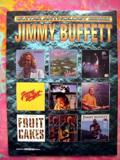 SOLD! JIMMY BUFFET Guitar Anthology Tab Songbook 24 Songs: Margaritaville