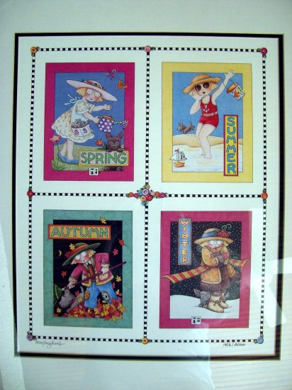 MARY ENGELBREIT Signed & Numbered Large Print