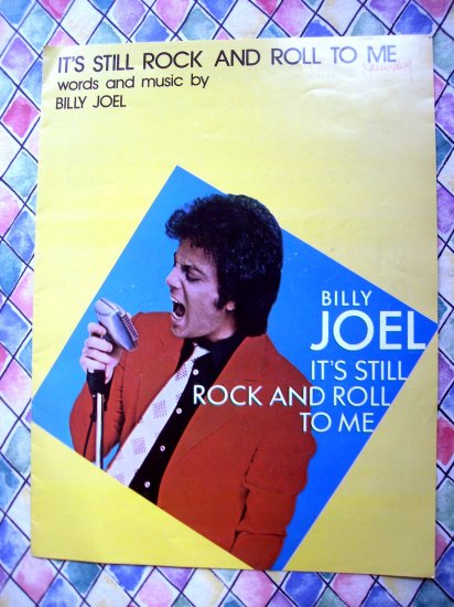 It's Still Rock and Roll To Me Billy Joel Sheet Music 1980