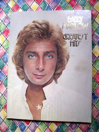 Vintage 70's Disco ~ BARRY MANILOW Greatest Hits Songbook Song Book