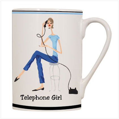 Telephone Girl Mug