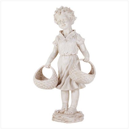 Garden Girl with Baskets