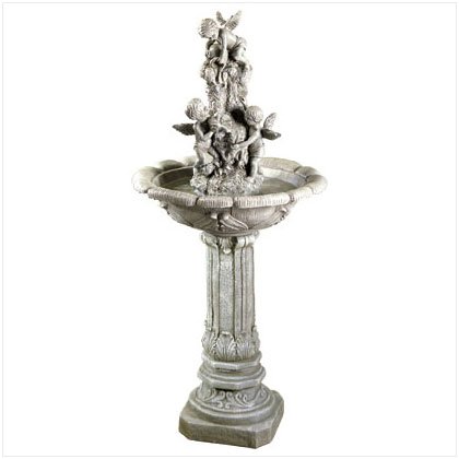 Playful Cherubs Garden Fountain