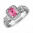 Pink Sapphire Ring