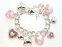 Pink Charm Bracelet