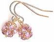 Golden Pink Earrings