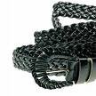 Black Woven Belt