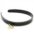 Gold Embelleshed Black Headband