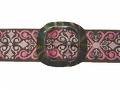 Green & Pink Floral Belt