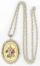 Floral Pendant Necklace