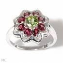 Floral Diamond Ring