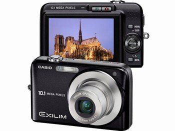 Casio Exilim EX-Z1050 10.1 Megapixel 3x optical Zoom Digital Camera (Black)