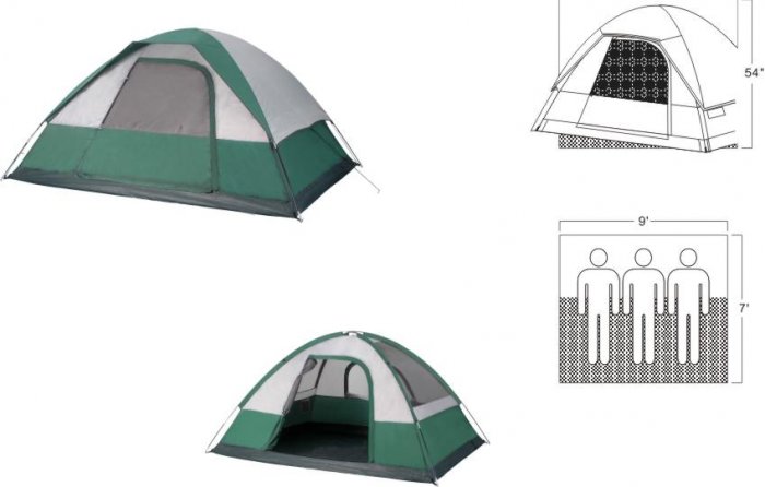 NEW Liberty Mt 3 Person Tent