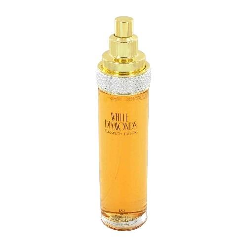 NEW White Diamonds Perfume by Elizabeth Taylor for Women Eau De Toilette Spray 3.4oz Tester SAVE!