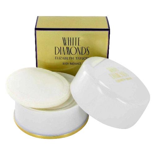 NEW White Diamonds Perfume by Elizabeth Taylor for Women - Dusting Powder 2.6oz