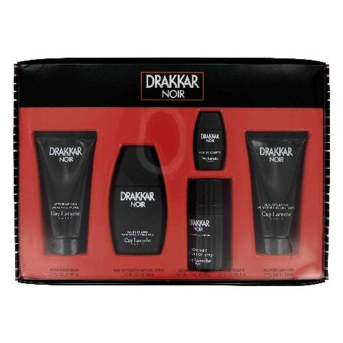 NEW Drakkar Noir Cologne by Guy Laroche for Men - Gift Set