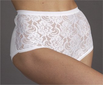 NEW SAFE-DRY Lace/Cotton Women's Brief