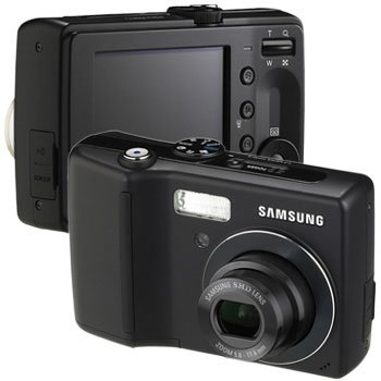 Samsung S630 6MP 3x Optical/5x Digital Zoom Camera (Black or Red)