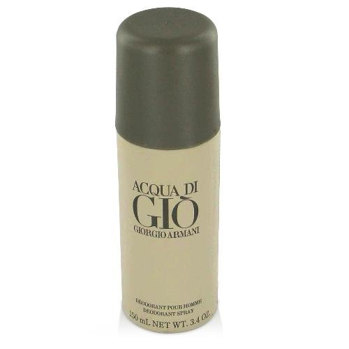 NEW Acqua Di Gio Cologne by Giorgio Armani for Men - Deodorant Spray (Can) 3.4 oz