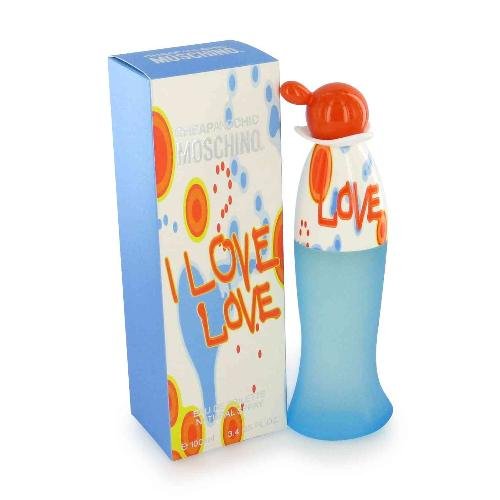 NEW I Love Love Perfume by Moschino for Women - Eau De Toilette Spray 1.7oz.