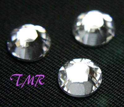 20ss Swarovski Rhinestones HOT FIX 144 pcs ~CRYSTAL~